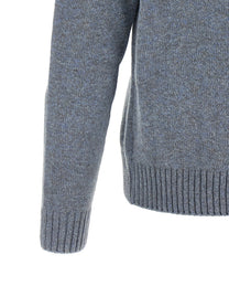 Zanone Virgin Wool Cardigan Blue