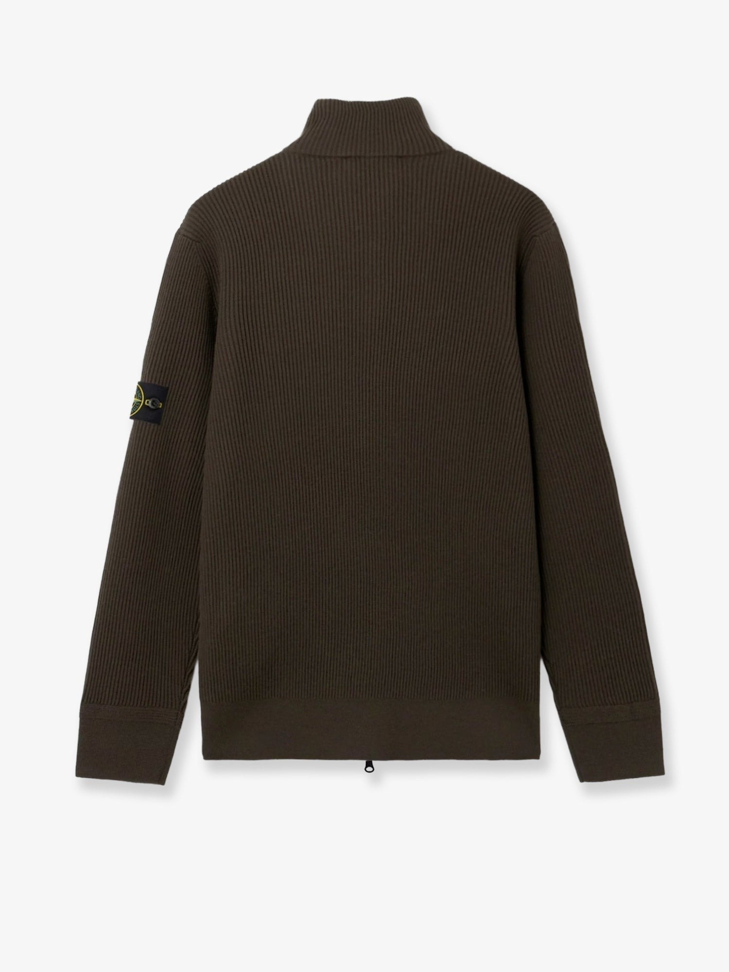 Stone Island Men's Virgin Wool Cardigan Grey
