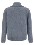 Zanone Virgin Wool Cardigan Blue, view 2