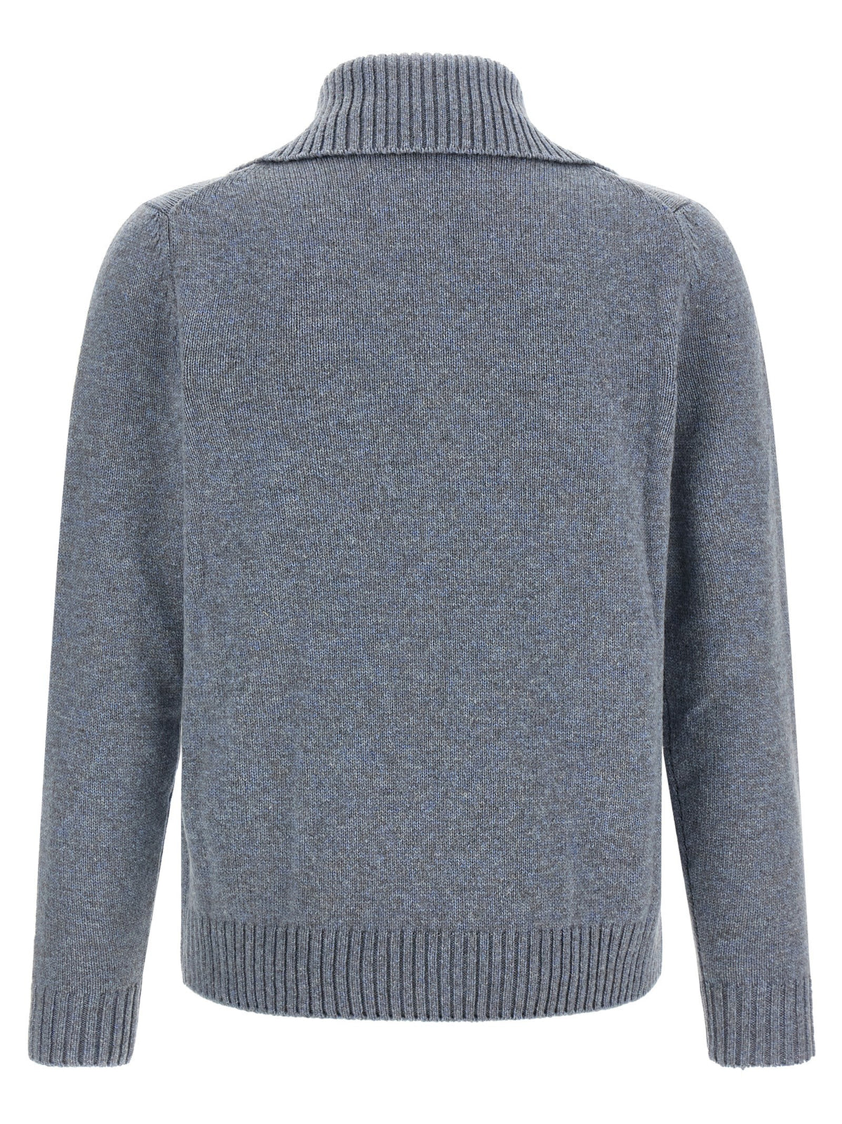 Zanone Virgin Wool Cardigan Blue, view 2
