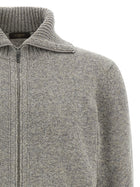 Zanone Virgin Wool Cardigan Grey, view 3