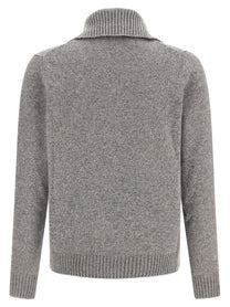 Zanone Virgin Wool Cardigan Grey