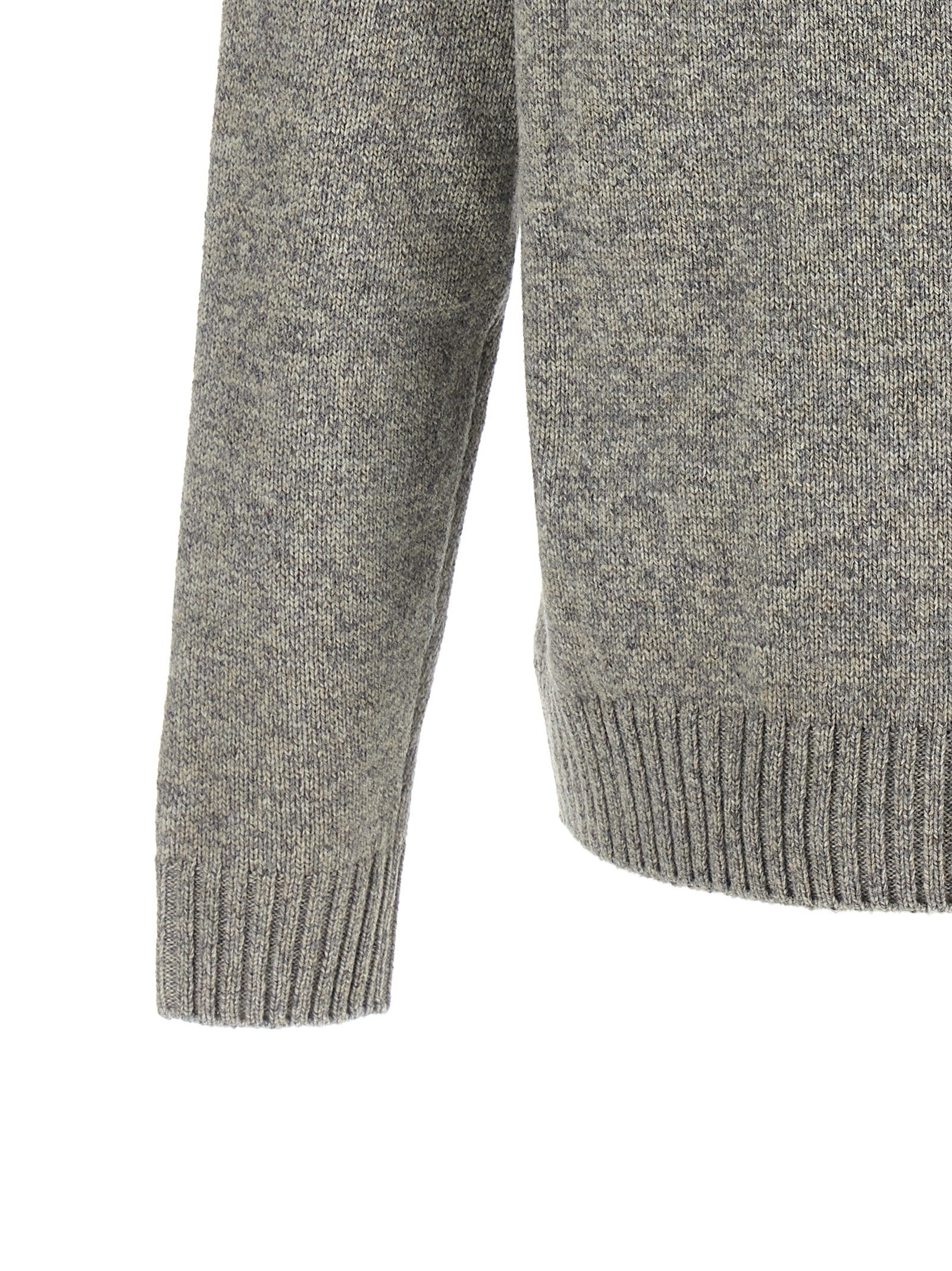 Zanone Virgin Wool Cardigan Grey