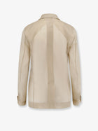 Max Mara Women's Mxeslogan Blazer Beige, view 2