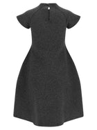 Jil Sander Virgin Wool Dress Grey, view 2