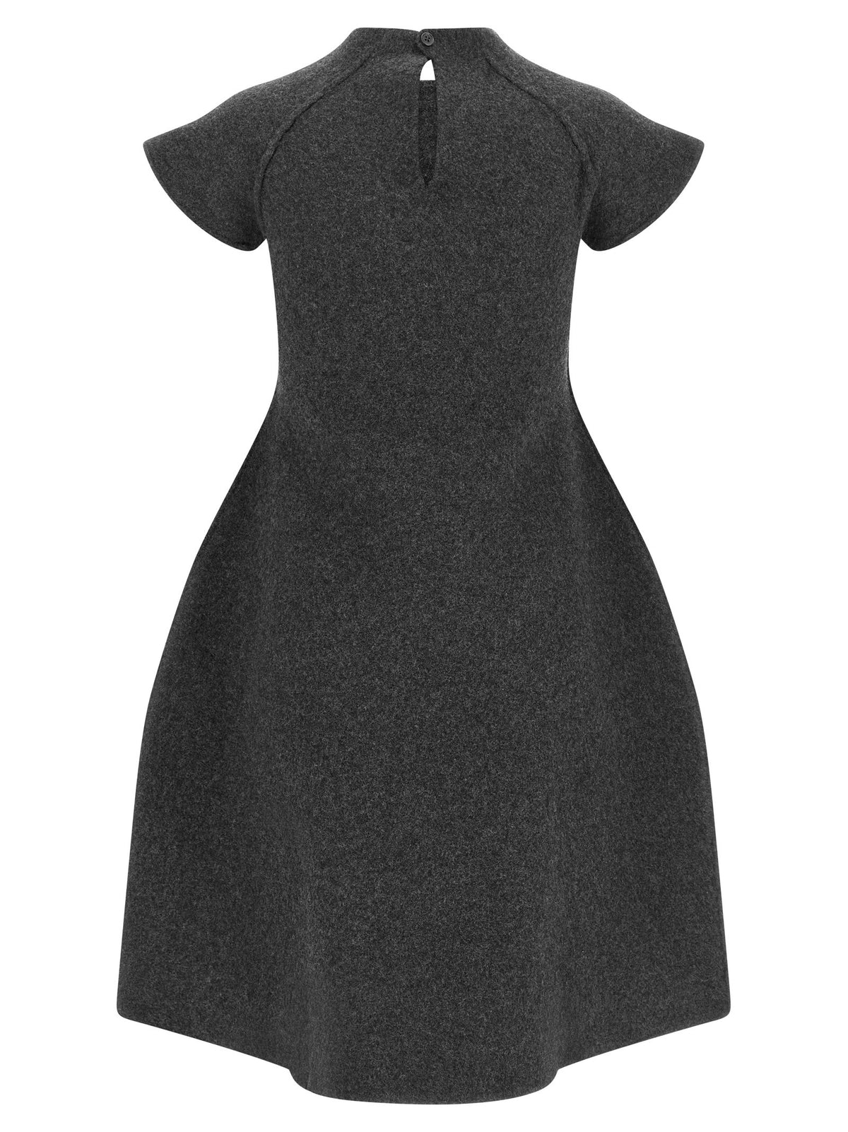 Jil Sander Virgin Wool Dress Grey, view 2