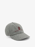 Brunello Cucinelli Men's Virgin Wool Hat Red, view 2