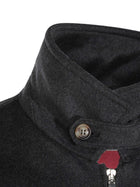 Brunello Cucinelli Men's Virgin Wool Jacket Grey, view 3