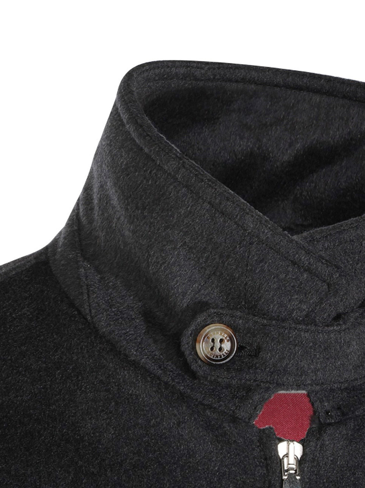 Brunello Cucinelli Men's Virgin Wool Jacket Grey, view 3