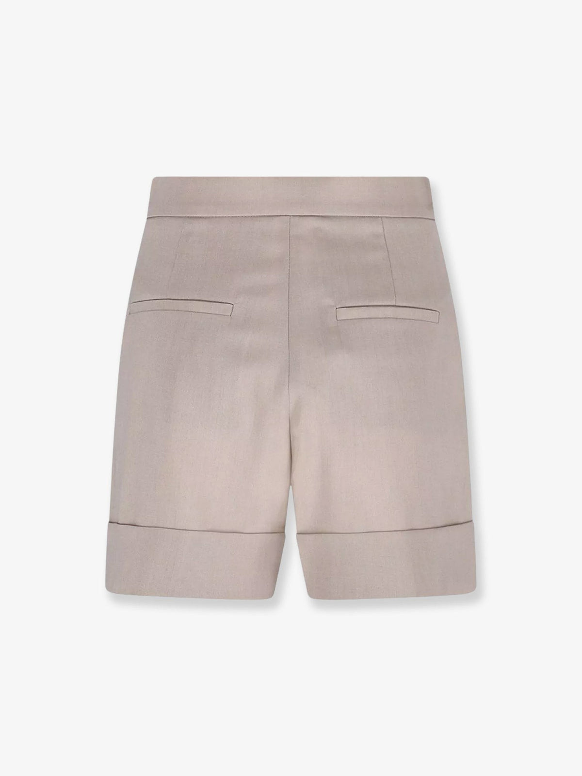 Max Mara Women's Mohair and Wool Blend Bermuda Shorts Beige, view 2