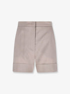 Max Mara Women's Mohair and Wool Blend Bermuda Shorts Beige