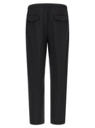 Lardini Virgin Wool Pants Black, view 2