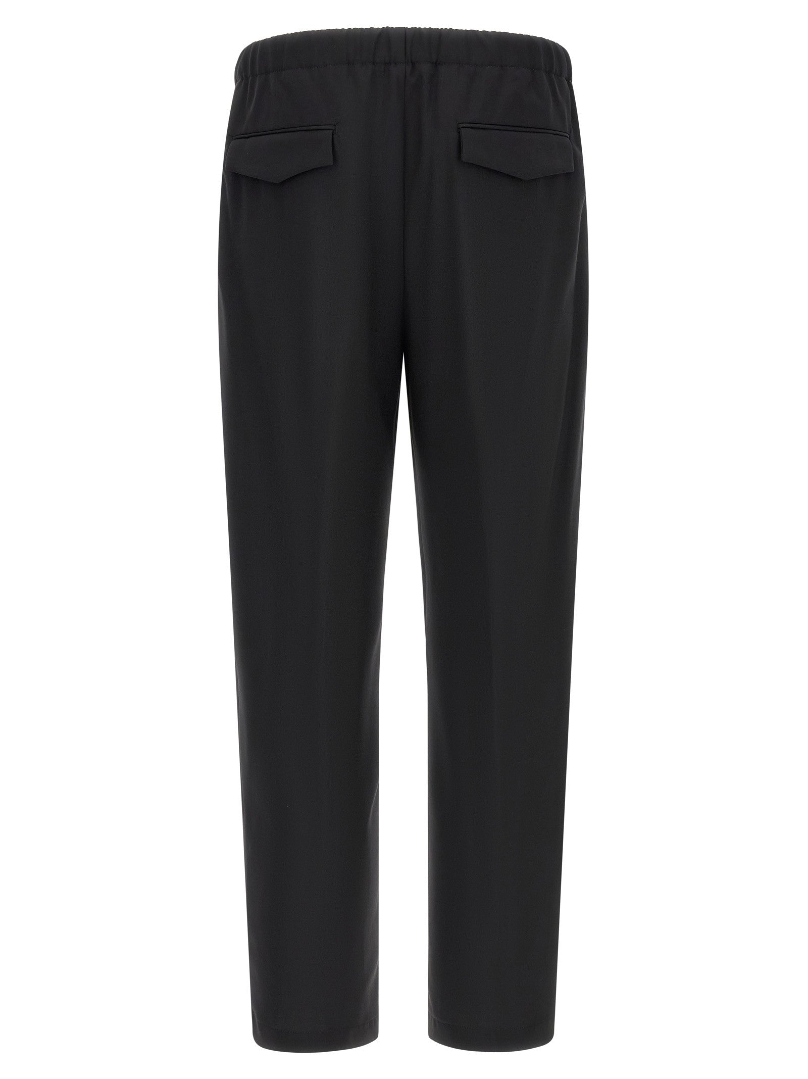 Lardini Virgin Wool Pants Black