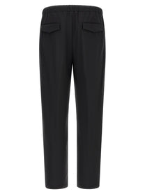 Lardini Virgin Wool Pants Black