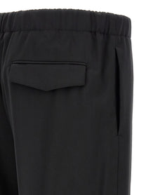 Lardini Virgin Wool Pants Black