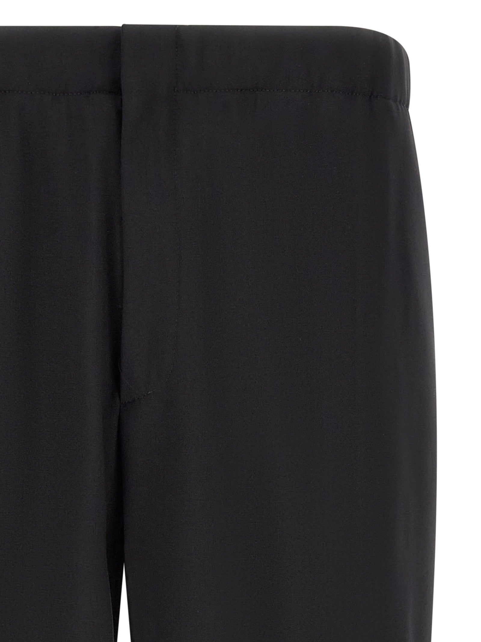 Lardini Virgin Wool Pants Black