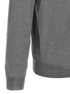 Zanone Virgin Wool Polo Shirt Grey, view 4