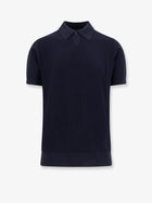 BOSS Men's Virgin Wool Polo Shirt Blue