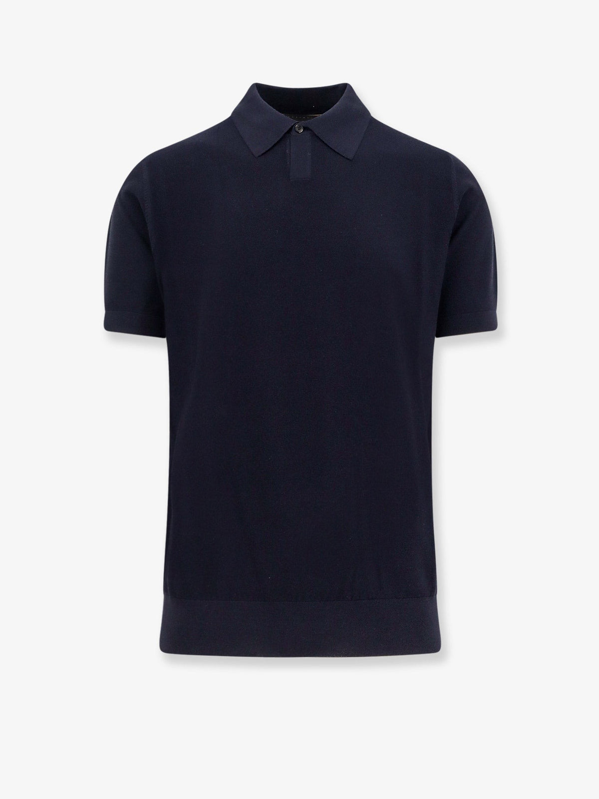 BOSS Men's Virgin Wool Polo Shirt Blue