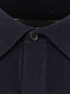 BOSS Men's Virgin Wool Polo Shirt Blue