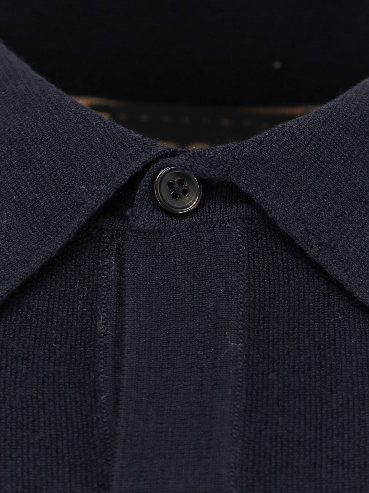 BOSS Men's Virgin Wool Polo Shirt Blue