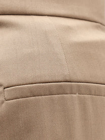 Max Mara Women's Virgin Wool Quorum Trousers Beige