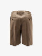 Golden Goose Men's Virgin Wool Shorts Brown, view 2
