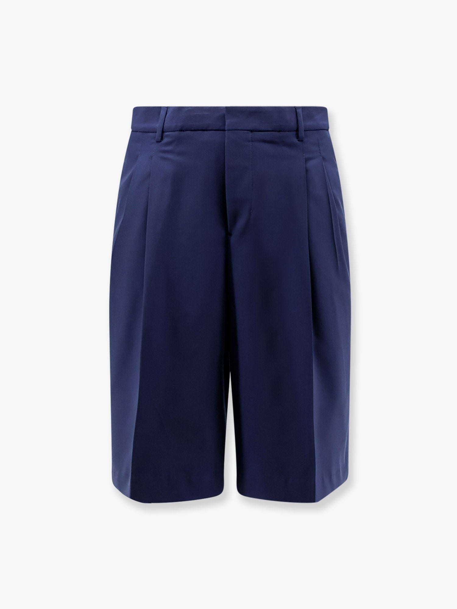 Ami Paris Men's Virgin Wool Shorts ENCRE