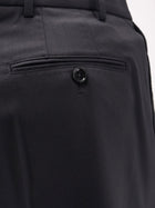 Ami Paris Men's Virgin Wool Shorts Black