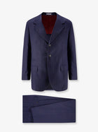 Brunello Cucinelli Men's Virgin Wool Suit Blue