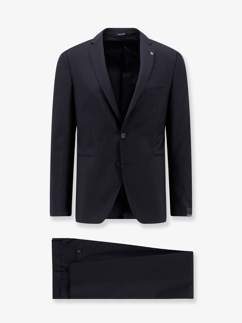 Tagliatore Men's Virgin Wool Suit Blue