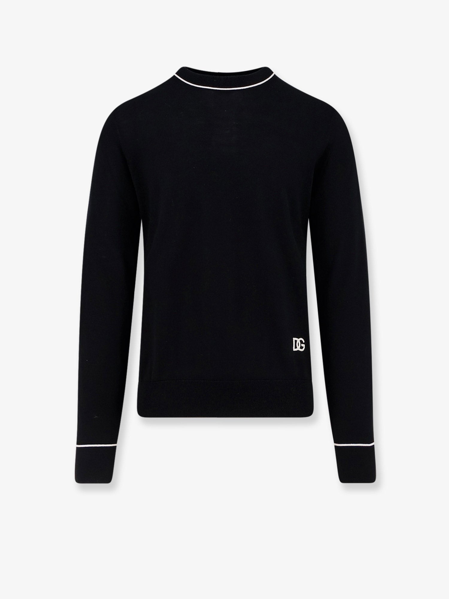 Dolce &amp; Gabbana Men's Virgin Wool Sweater Black