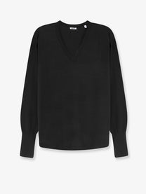 ASPESI Women's Virgin Wool Sweater Black