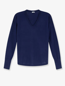 ASPESI Women's Virgin Wool Sweater Blue