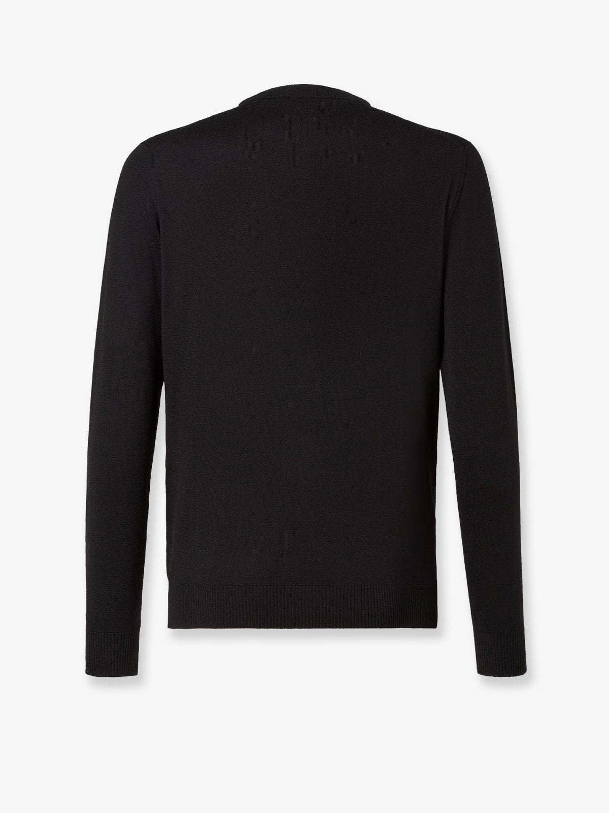 Fendi Men's Virgin Wool Sweater Black, view 4