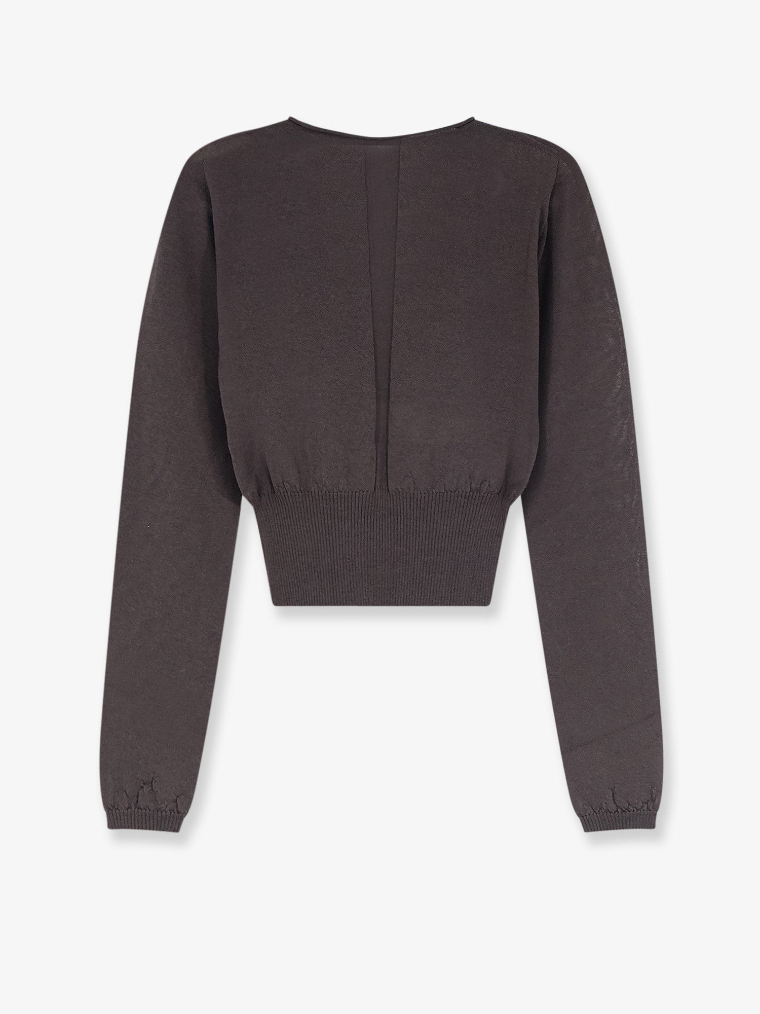 Rick Owens Women's Virgin Wool Sweater Grey