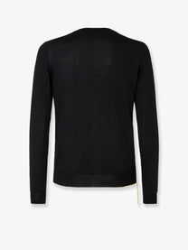 Fendi Men's Virgin Wool Sweater Black