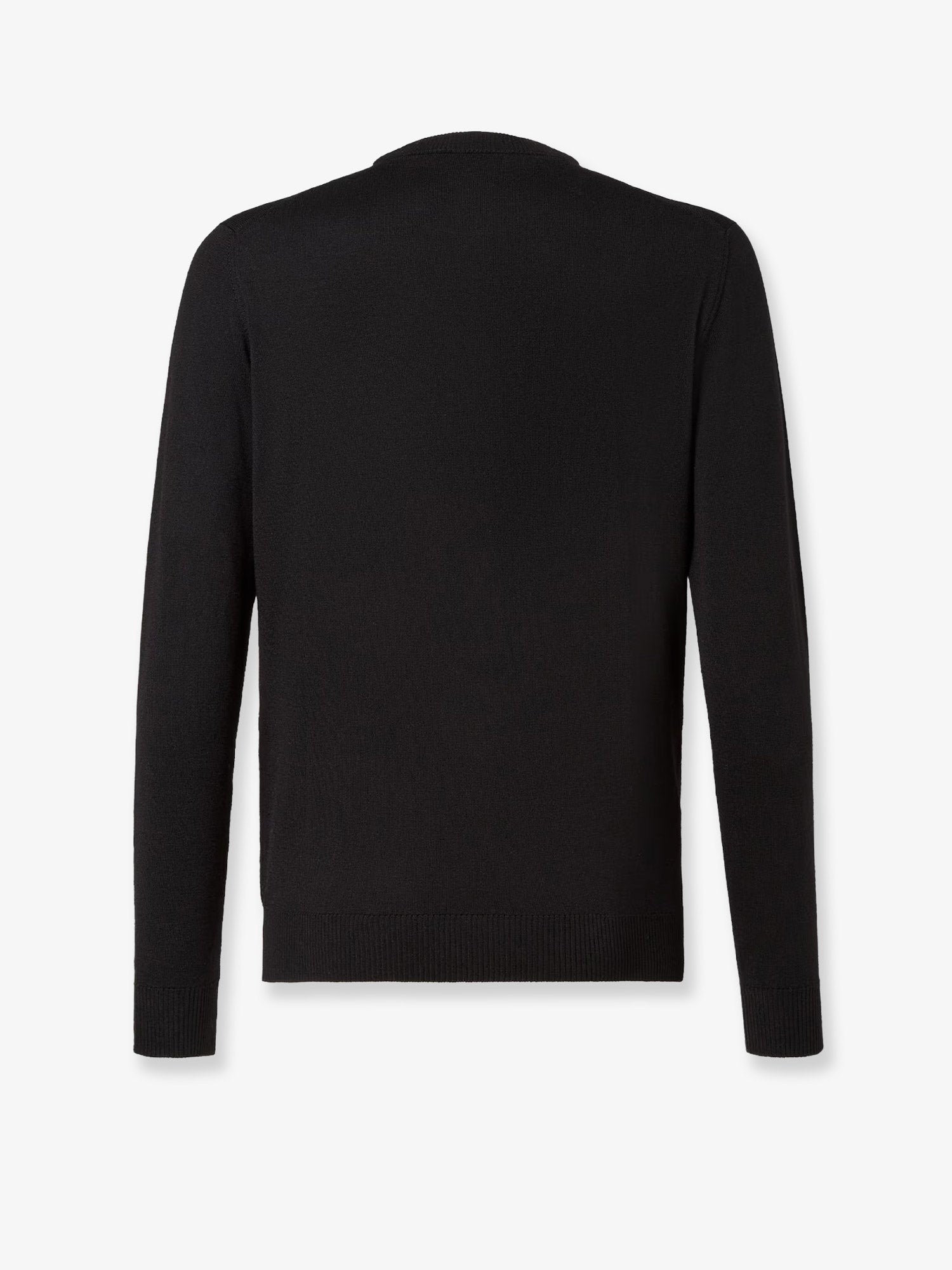 Fendi Men's Virgin Wool Sweater Black