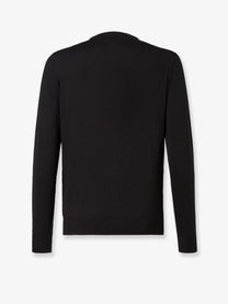 Fendi Men's Virgin Wool Sweater Black