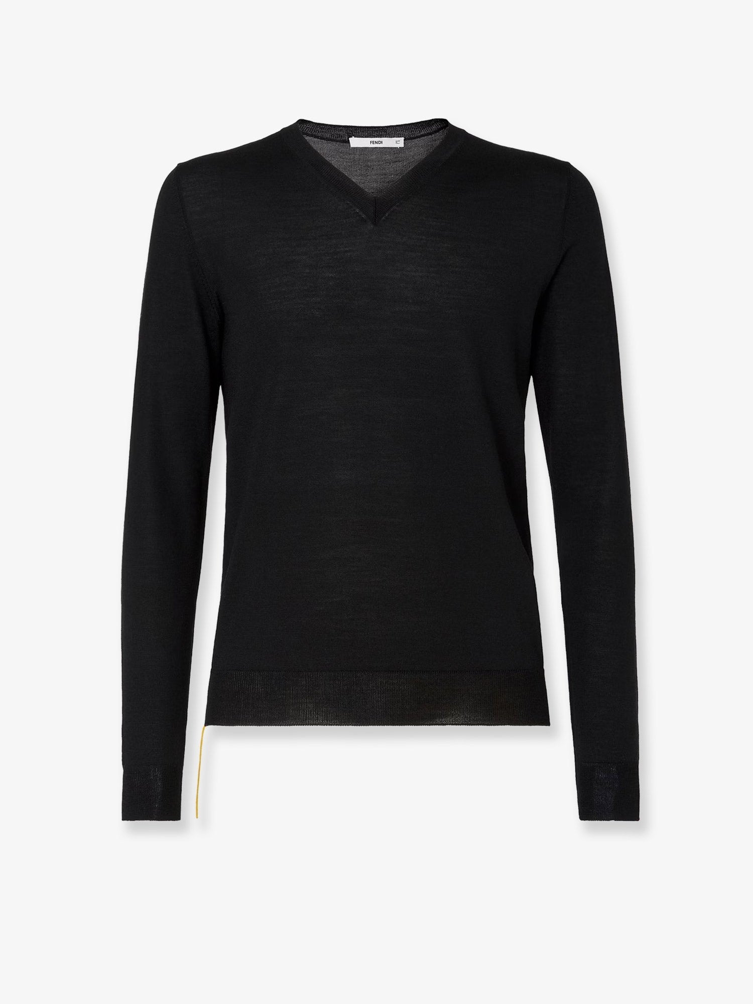 Fendi Men's Virgin Wool Sweater Black