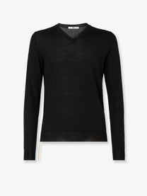 Fendi Men's Virgin Wool Sweater Black