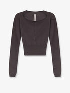 Rick Owens Women's Virgin Wool Sweater Grey