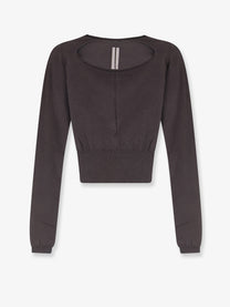 Rick Owens Women's Virgin Wool Sweater Grey