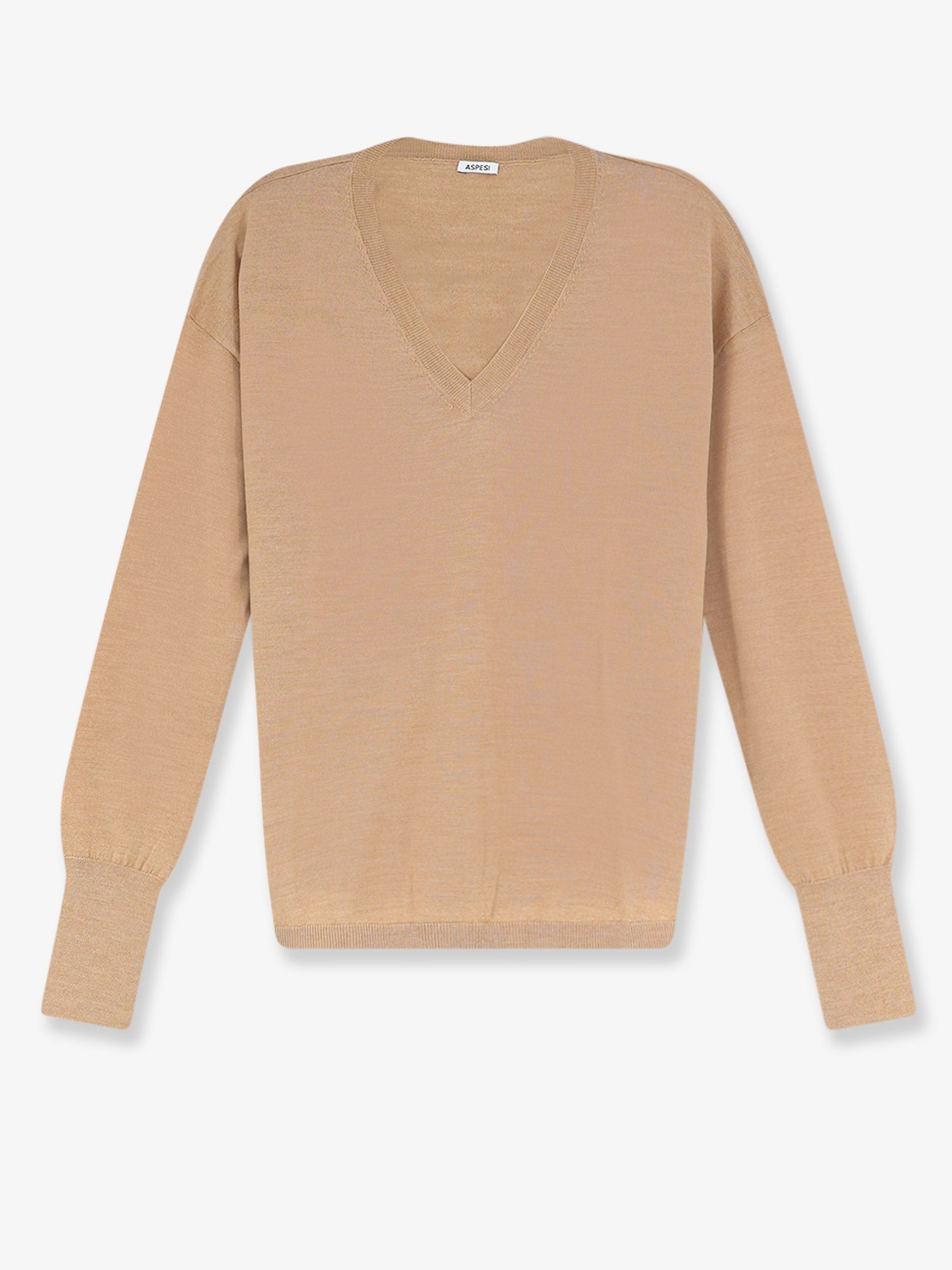 ASPESI Women's Virgin Wool Sweater Beige