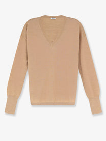ASPESI Women's Virgin Wool Sweater Beige
