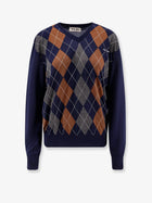 Miu Miu Women's Virgin Wool Sweater Blue