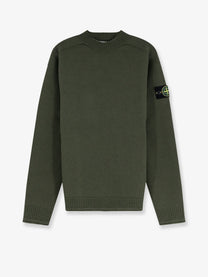 Stone Island Men's Virgin Wool Sweater Green