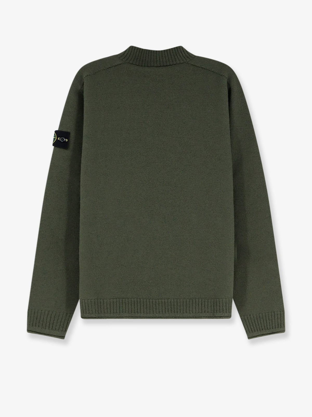 Stone Island Men's Virgin Wool Sweater Green