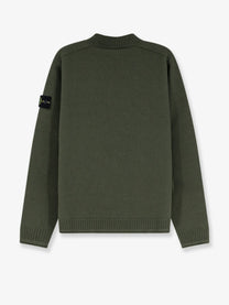 Stone Island Men's Virgin Wool Sweater Green