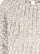 ASPESI Women's Virgin Wool Sweater Grey, view 3